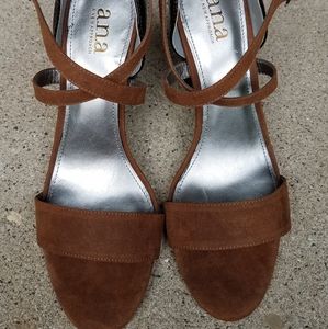 A.n.a Block hill sandals